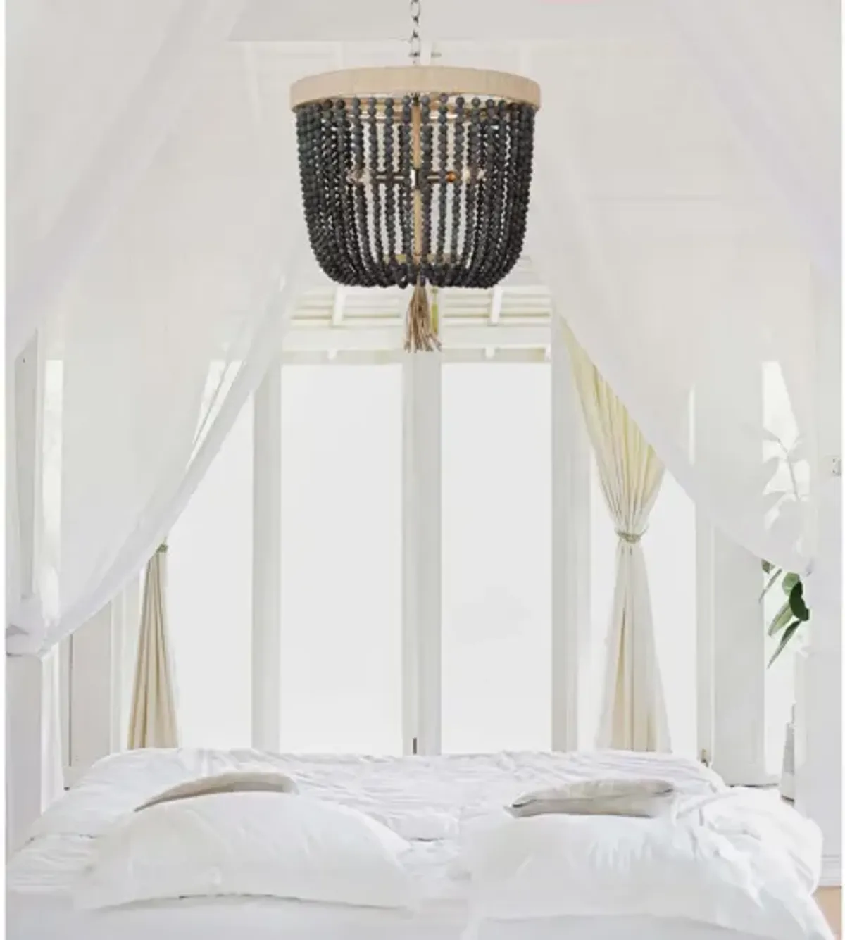 Milos Denim Blue Chandelier by Regina Andrew