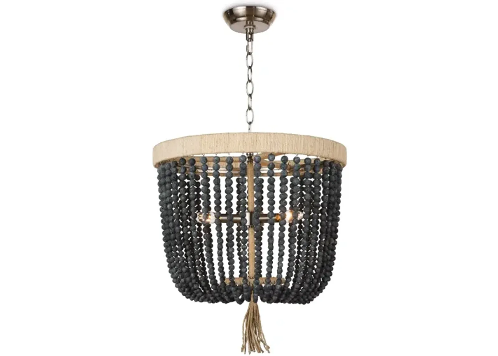 Milos Denim Blue Chandelier by Regina Andrew