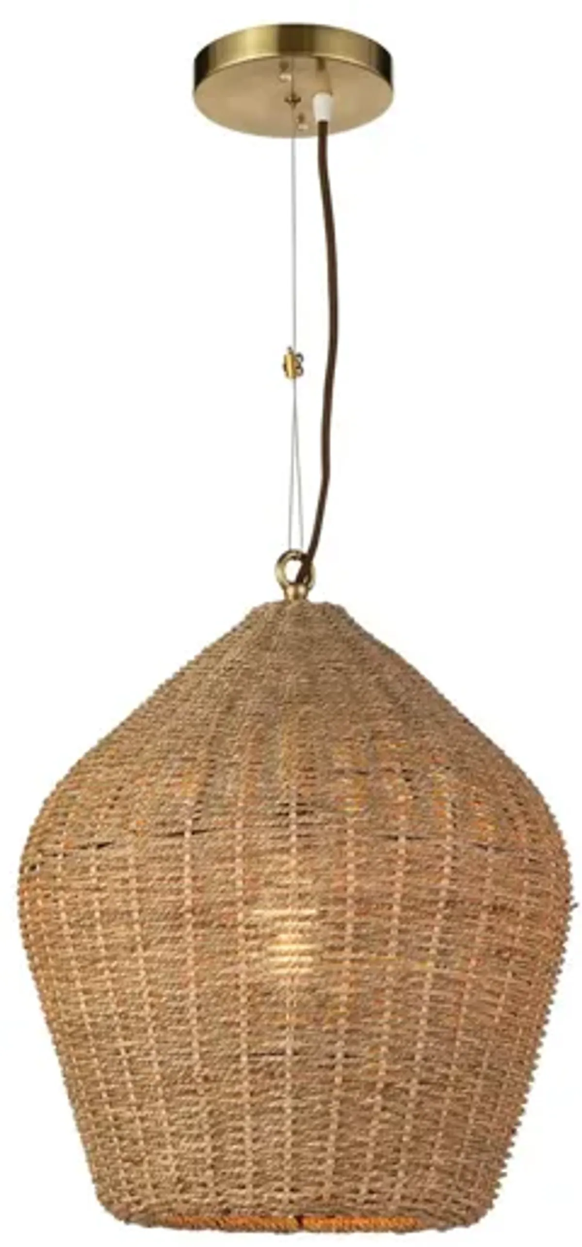 Coastal Living Georgian Natural Pendant by Regina Andrew