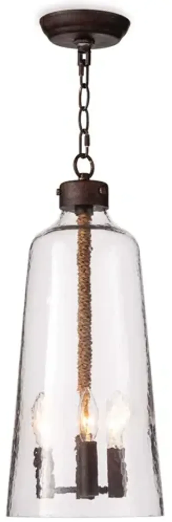 Wythe Glass Pendant by Regina Andrew