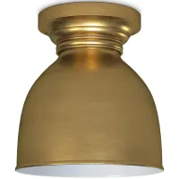 Southern Living Pantry Natural Brass Flush Mount by Regina Andrew