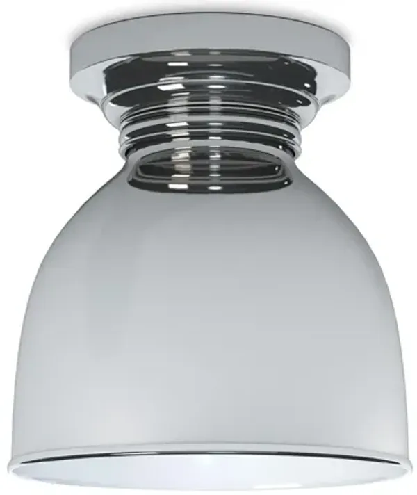 Pantry Polished Nickel Flush Mount by Regina Andrew