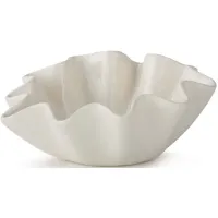 Ruffle Large Ceramic Bowl by Regina Andrew