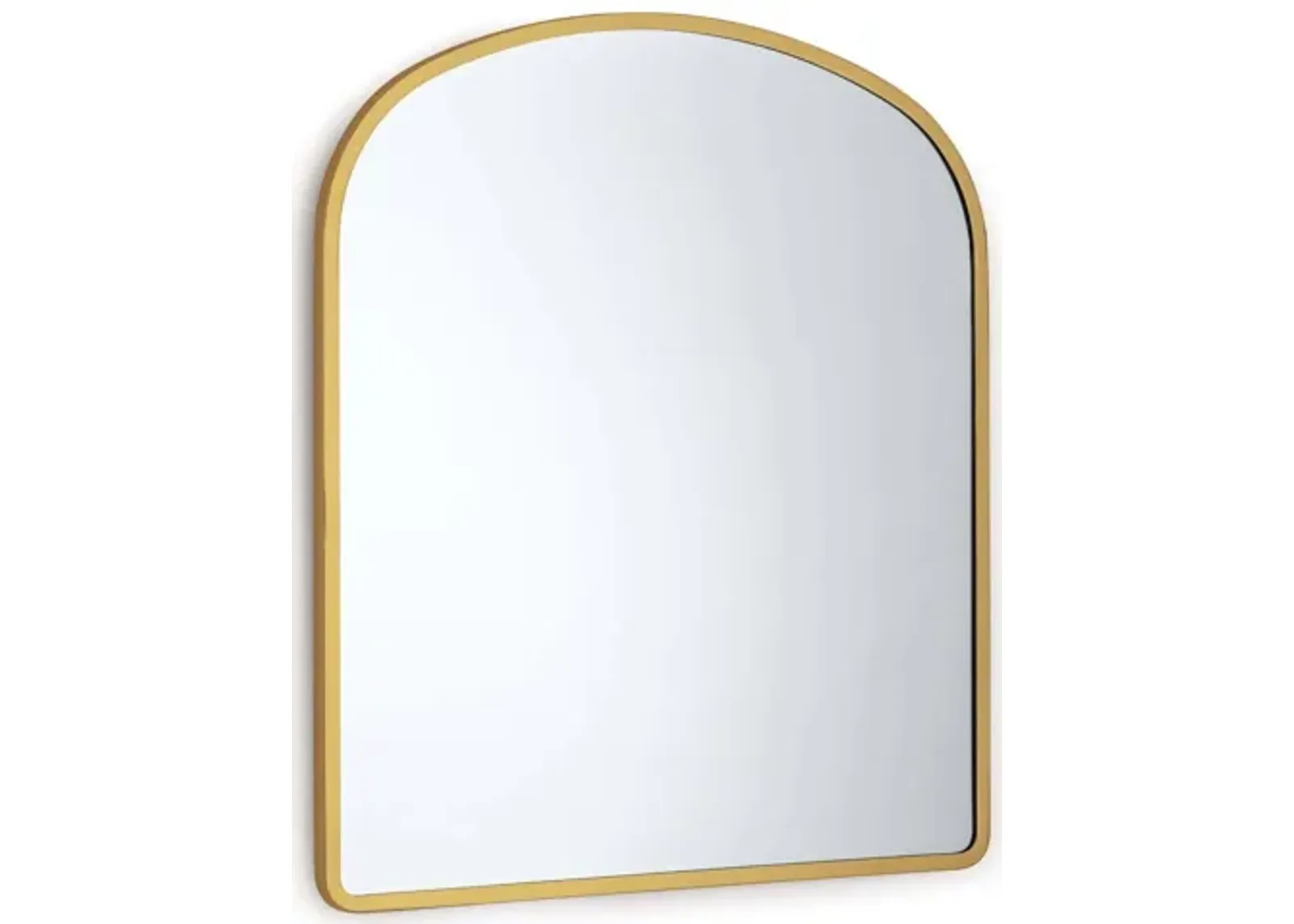 Cloak Natural Brass Mirror by Regina Andrew