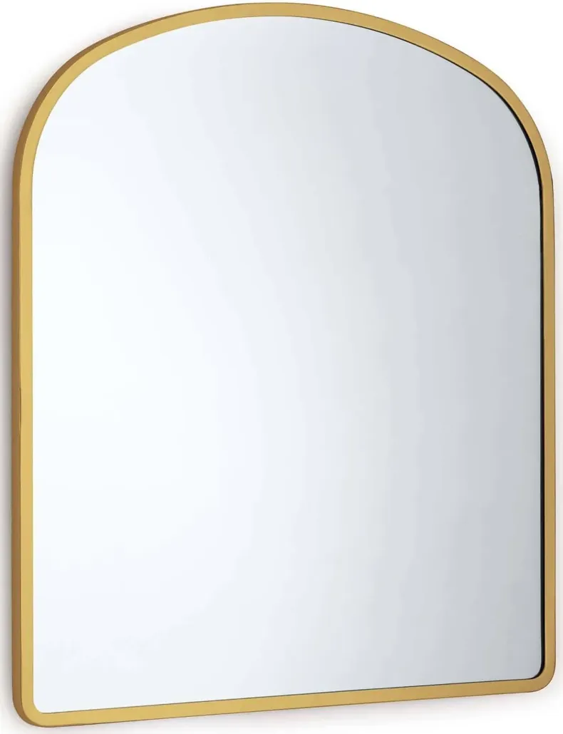 Cloak Natural Brass Mirror by Regina Andrew