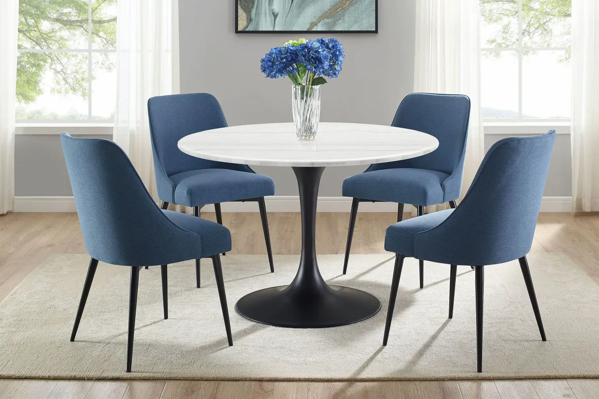 Colfax Marble Round Table