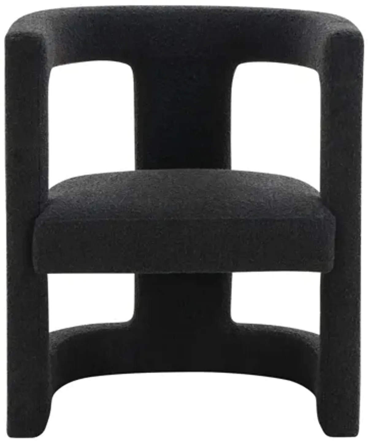 Ada Black Boucle Chair