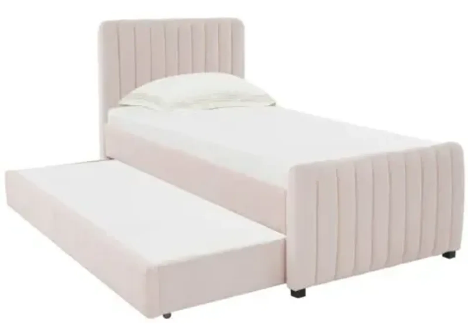 Angela Blush Trundle in Twin