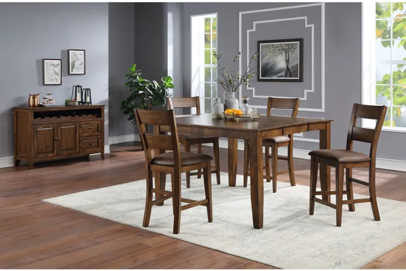 Mango Gathering Table + 4 Stools