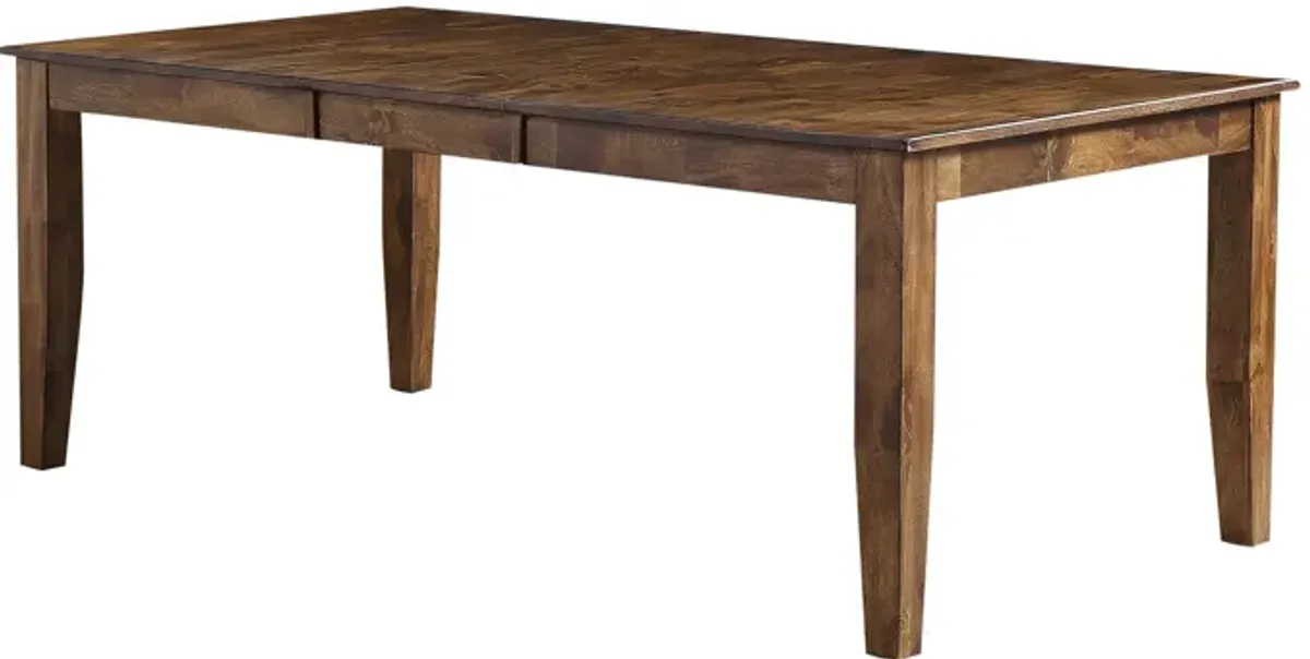 Mango Brown Extendable Dining Table (60"-78")