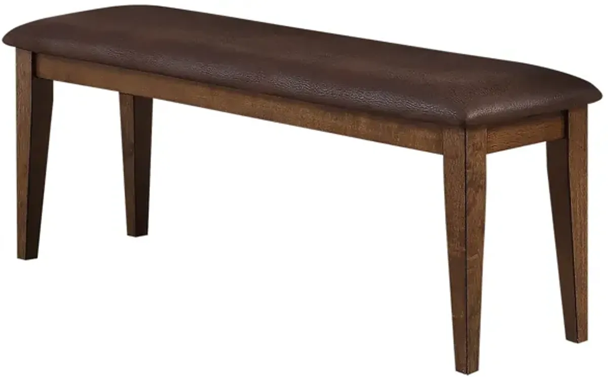 Mango Brown Dining Bench