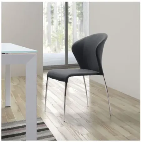 Oulu Graphite Dining Chair, Set of 4