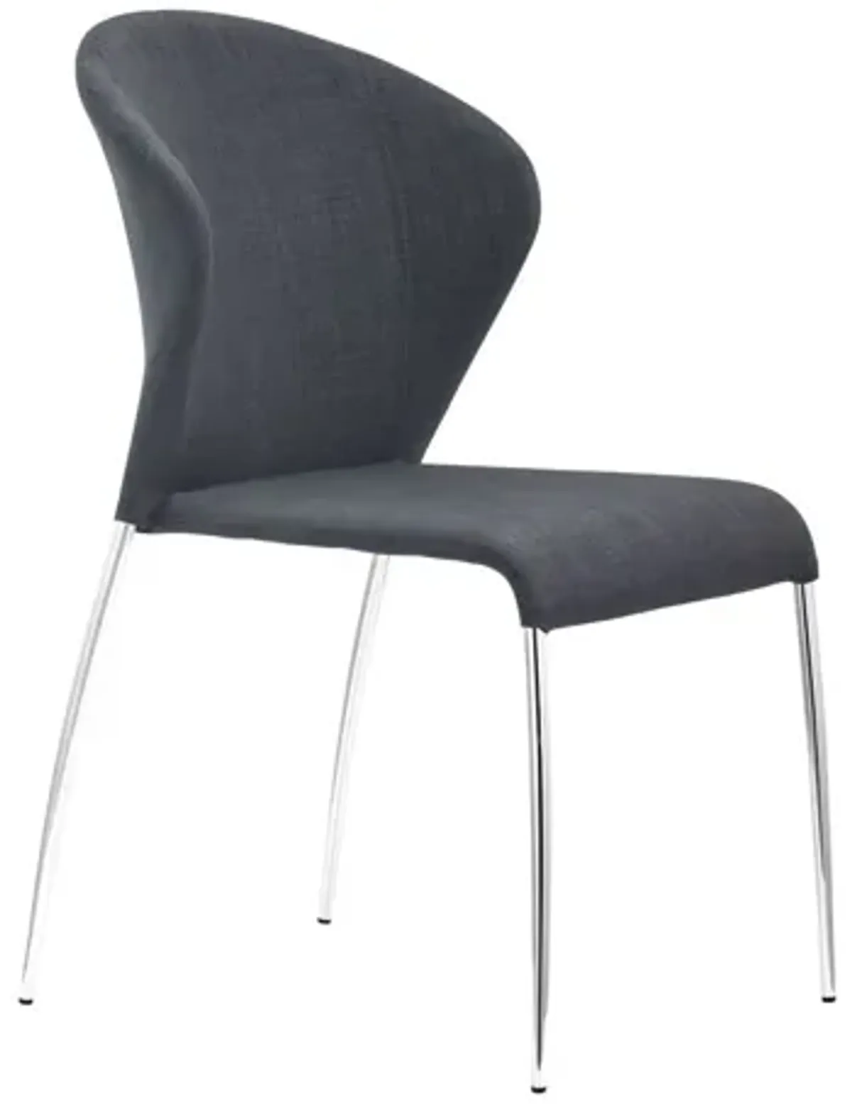 Oulu Graphite Dining Chair, Set of 4