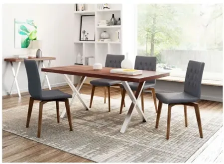 Orebro Graphite Dining Chair, Set of 2