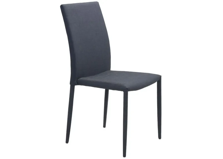 Confidence Black Dining Chair, Set of 4