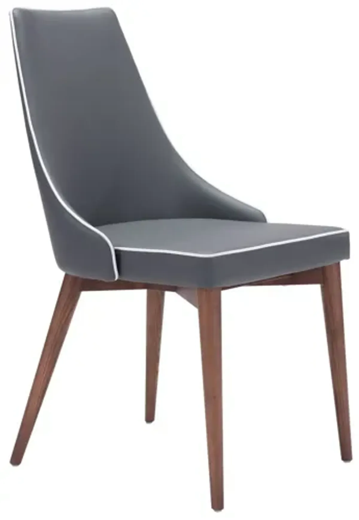 Moor  Dark Grey Dining Chair, Set of 2