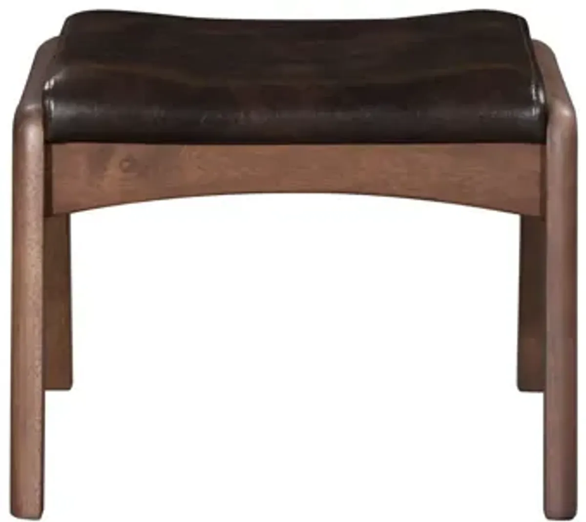 Bully Lounge Chair & Ottoman Brown