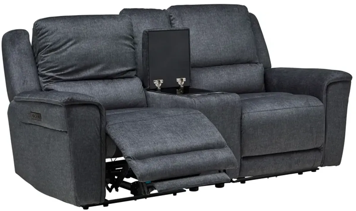 Zane Dual Reclining Console Loveseat