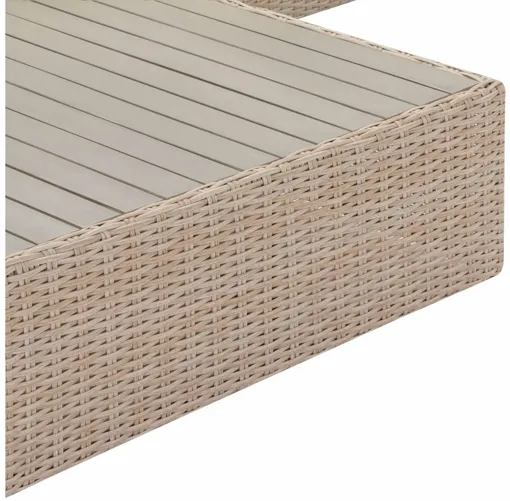 Cali Natural Wicker Outdoor Ottoman