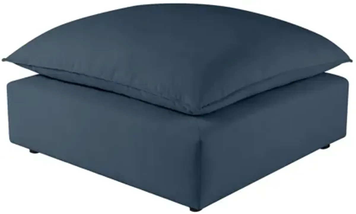 Cali Navy Ottoman