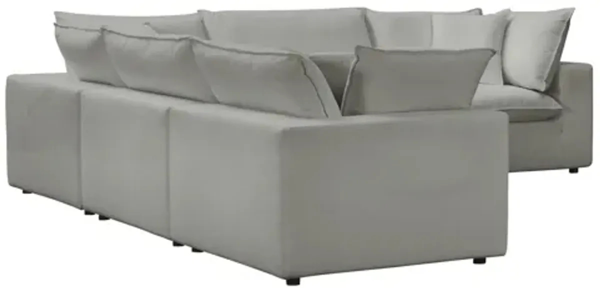 Cali Slate Modular L-Sectional