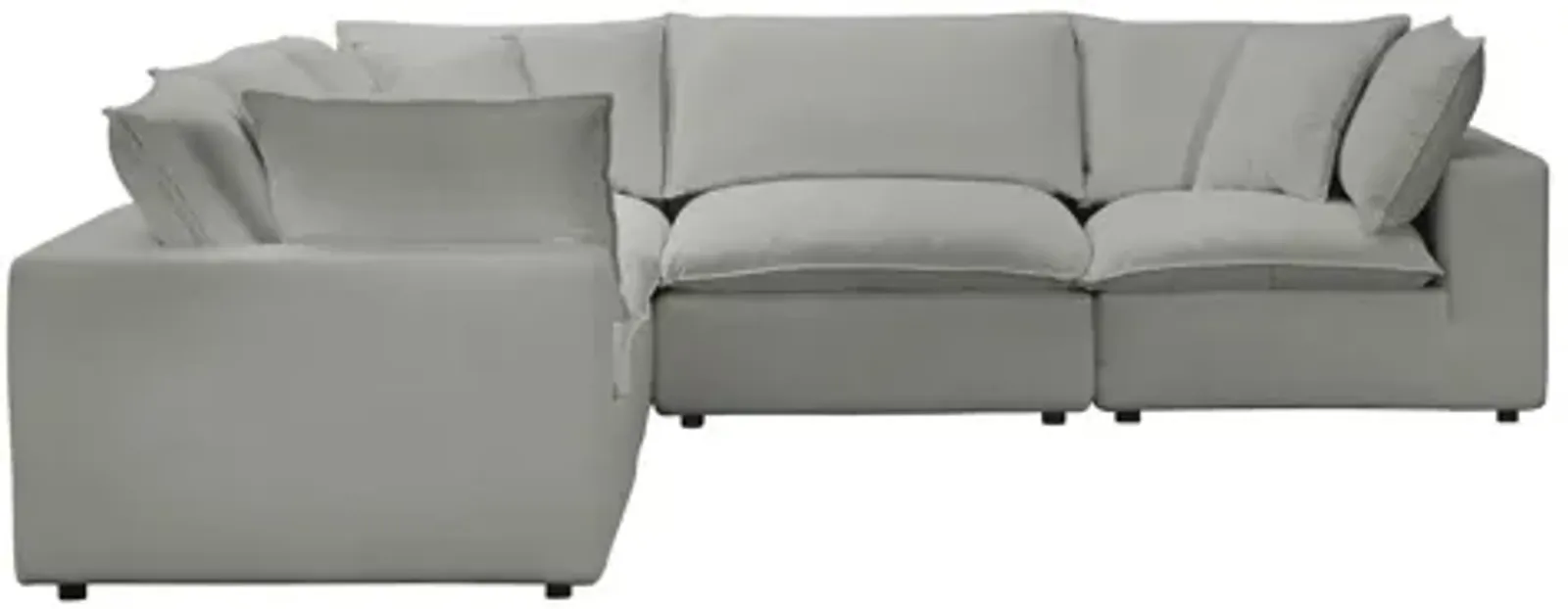 Cali Slate Modular L-Sectional