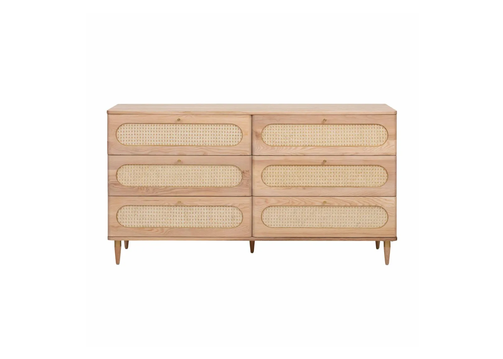 Carmen Cane 6 Drawer Dresser