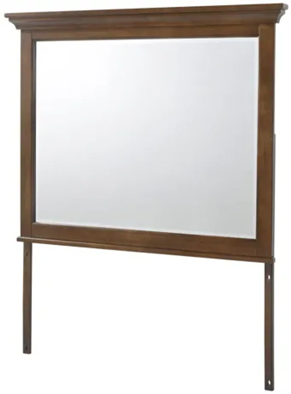 San Mateo Brown Dresser + Mirror