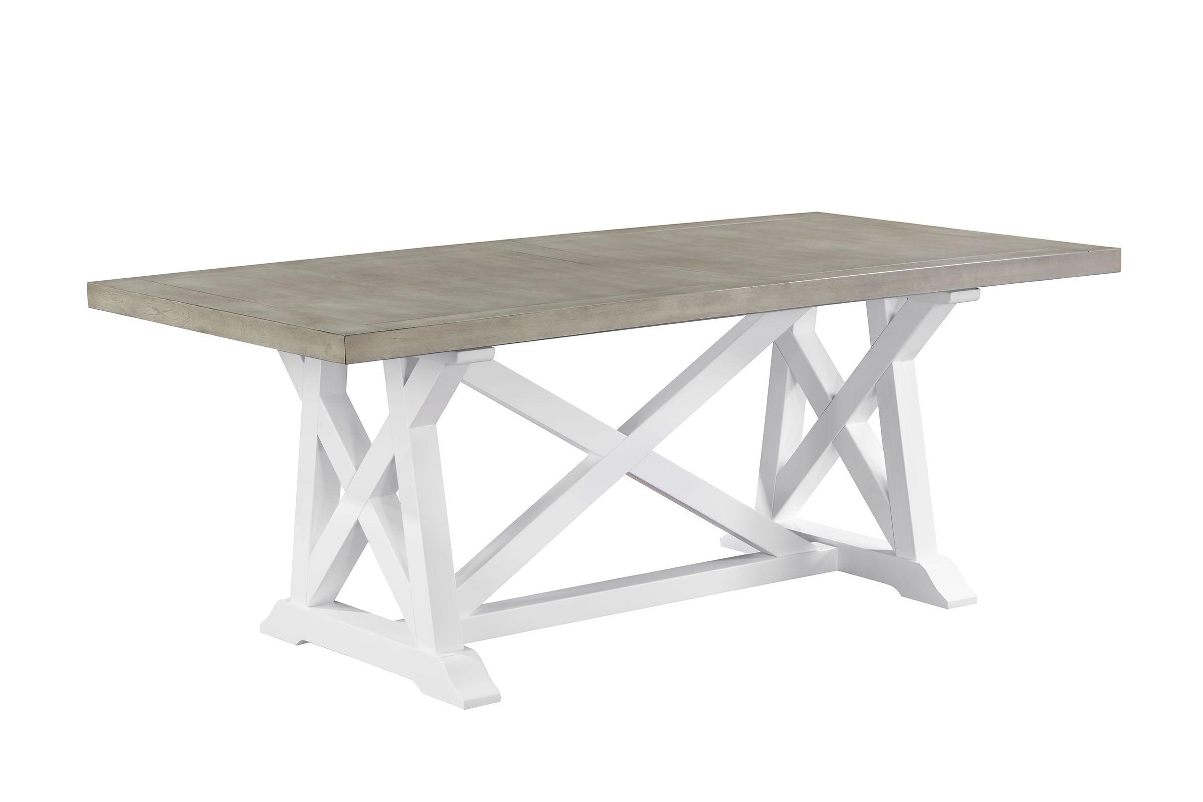 Haven White Dining Table + 6 Chairs