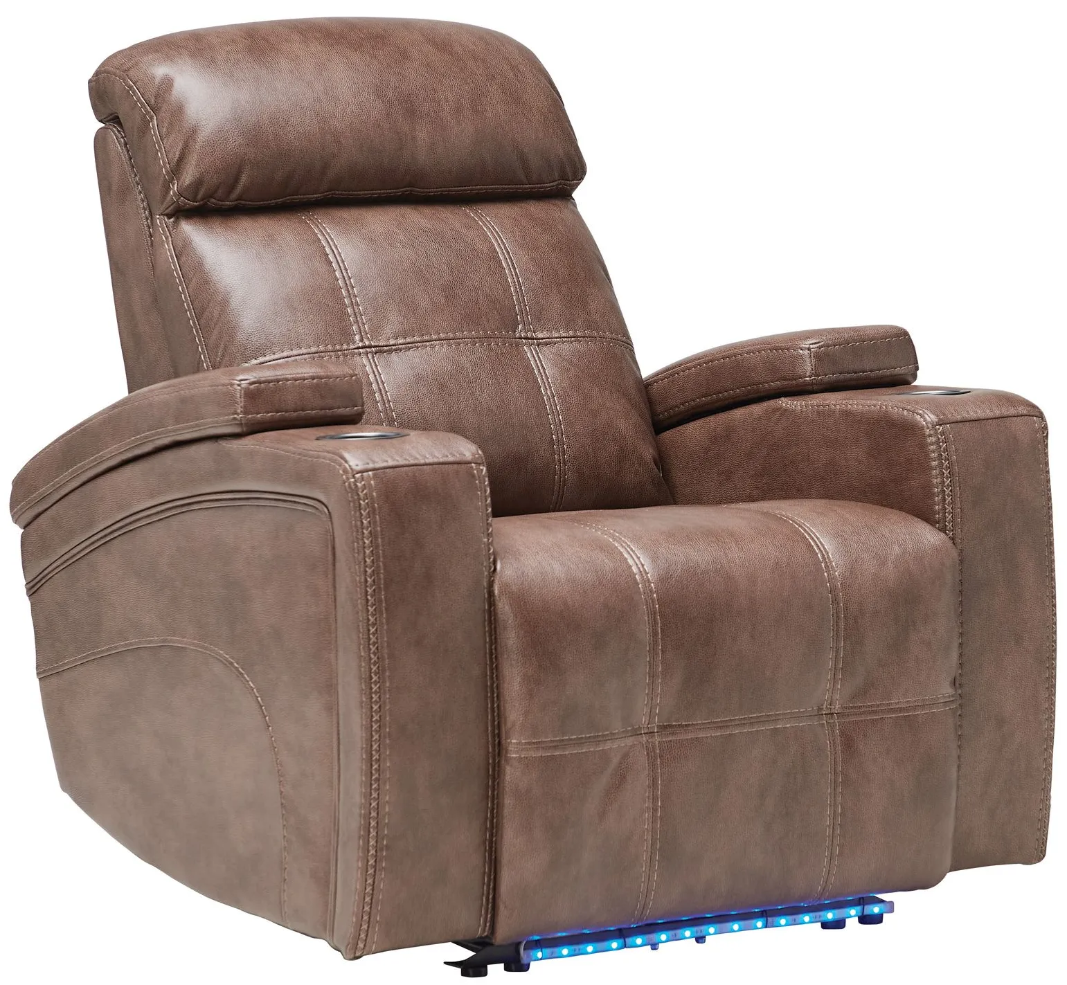 Astro Brown Dual Power Recliner