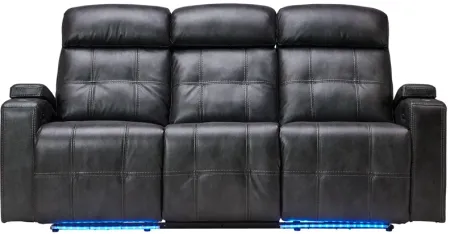 Astro Grey Dual Power Reclining Sofa