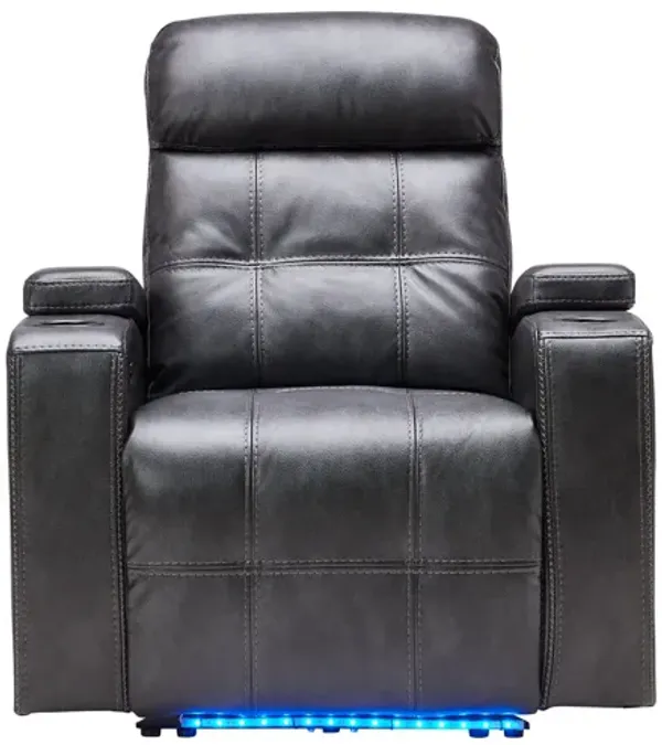 Astro Grey Dual Power Recliner