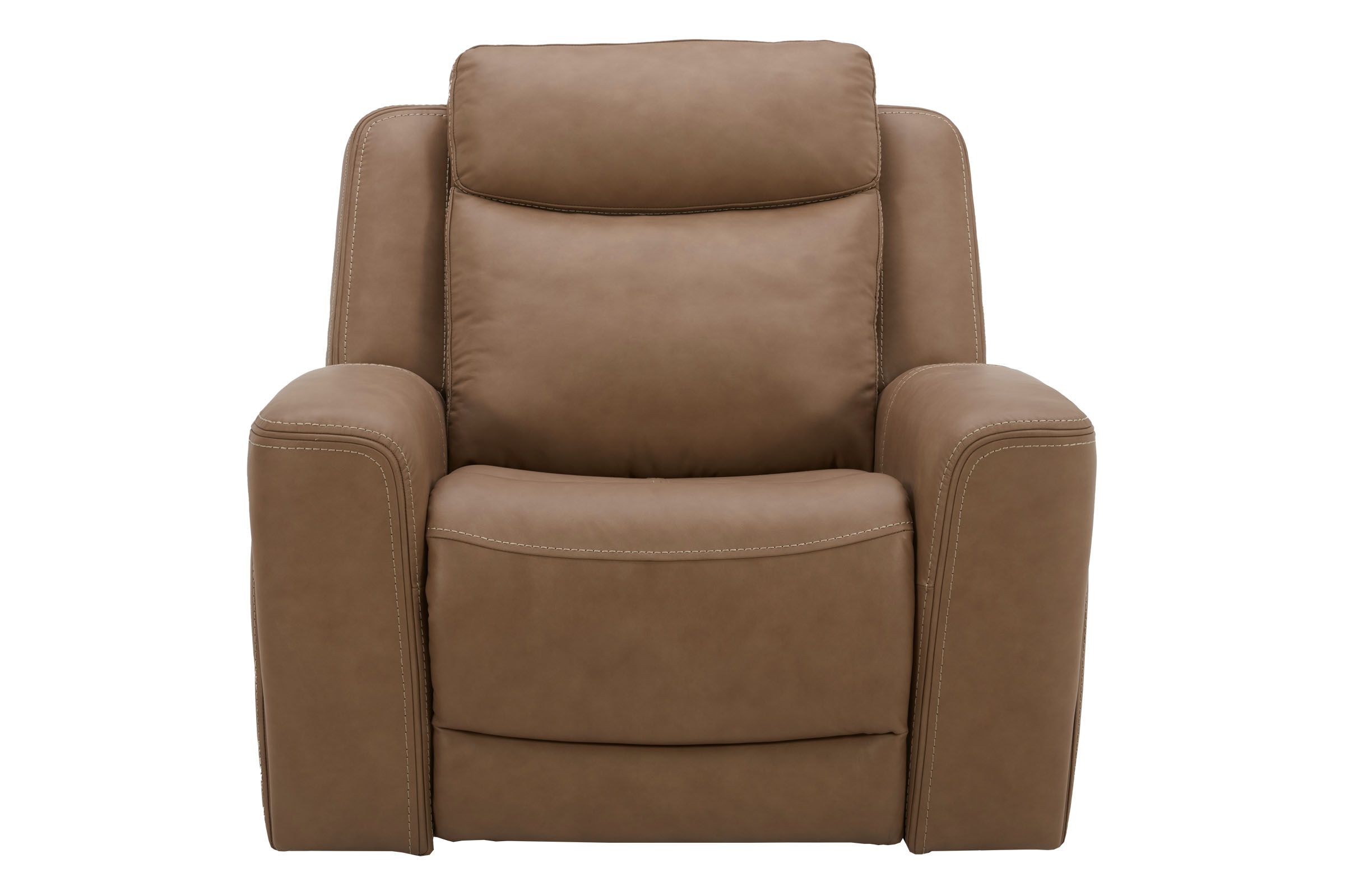 Knox Dual Power Leather Recliner