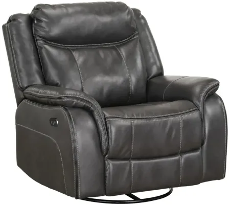 Avalon Charcoal Gliding Recliner