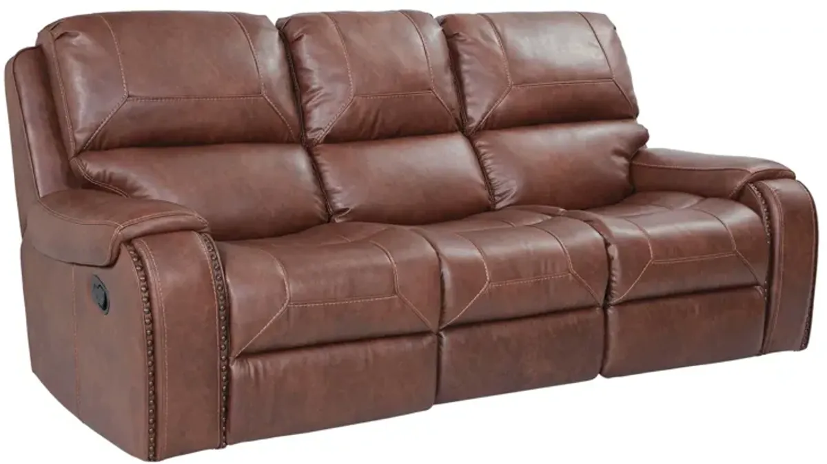 Atwood Reclining Sofa with Drop Down Table
