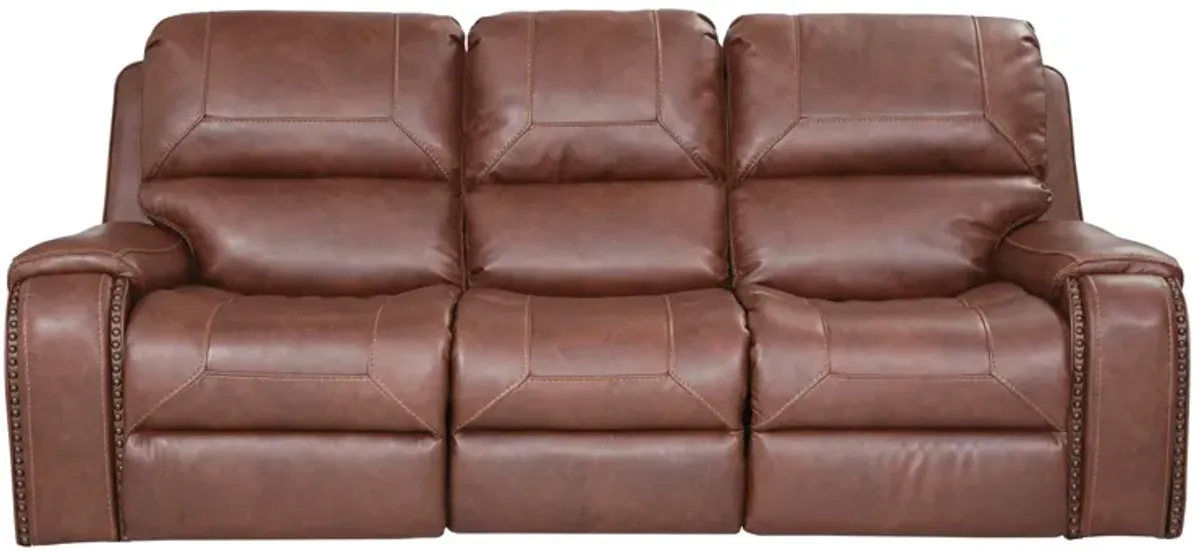 Atwood Reclining Sofa with Drop Down Table