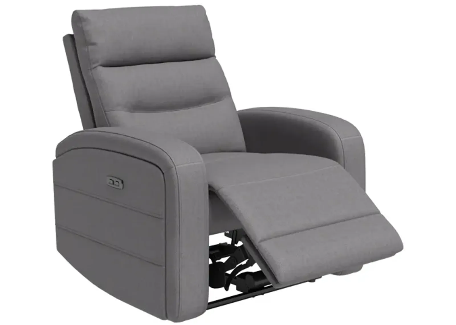 Virgo Slate Dual Power Recliner