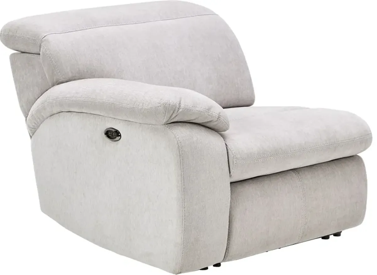 Arc Dove 6-Piece Power Reclining Sectional with Right Arm Facing Chaise