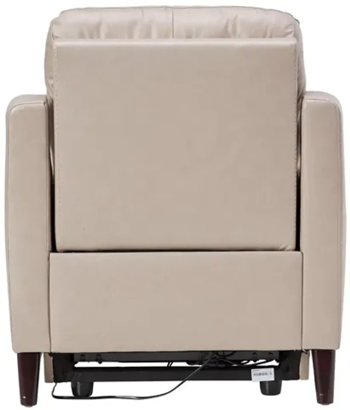 Marco Sand Dual Power Leather Recliner