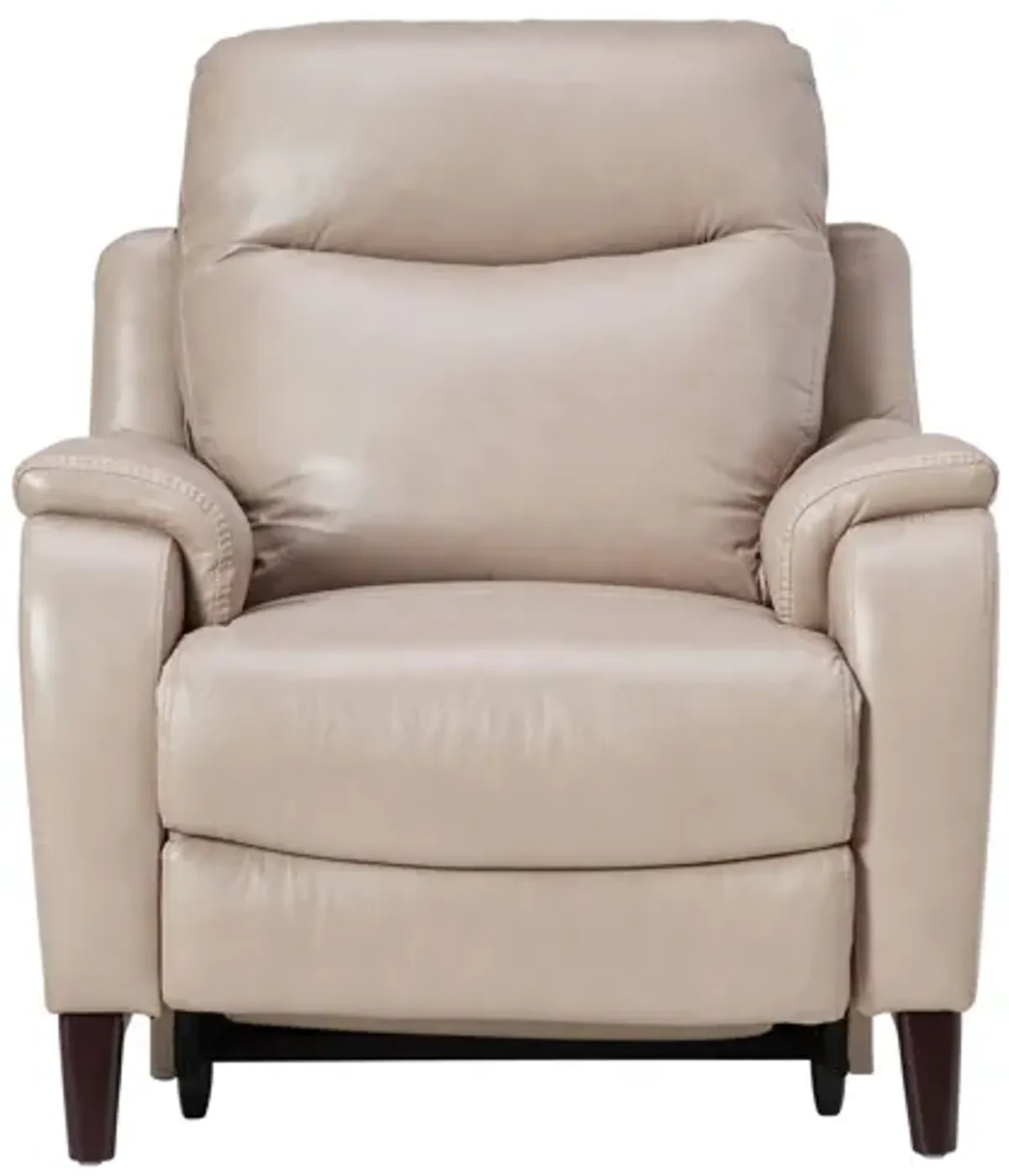 Marco Sand Dual Power Leather Recliner