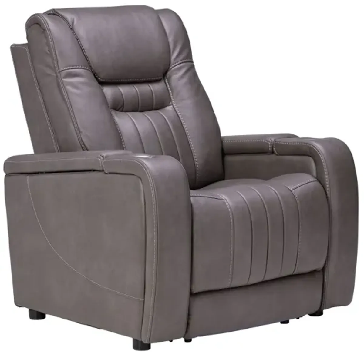 Comet Smoke Dual Power Reclining Theater Chair