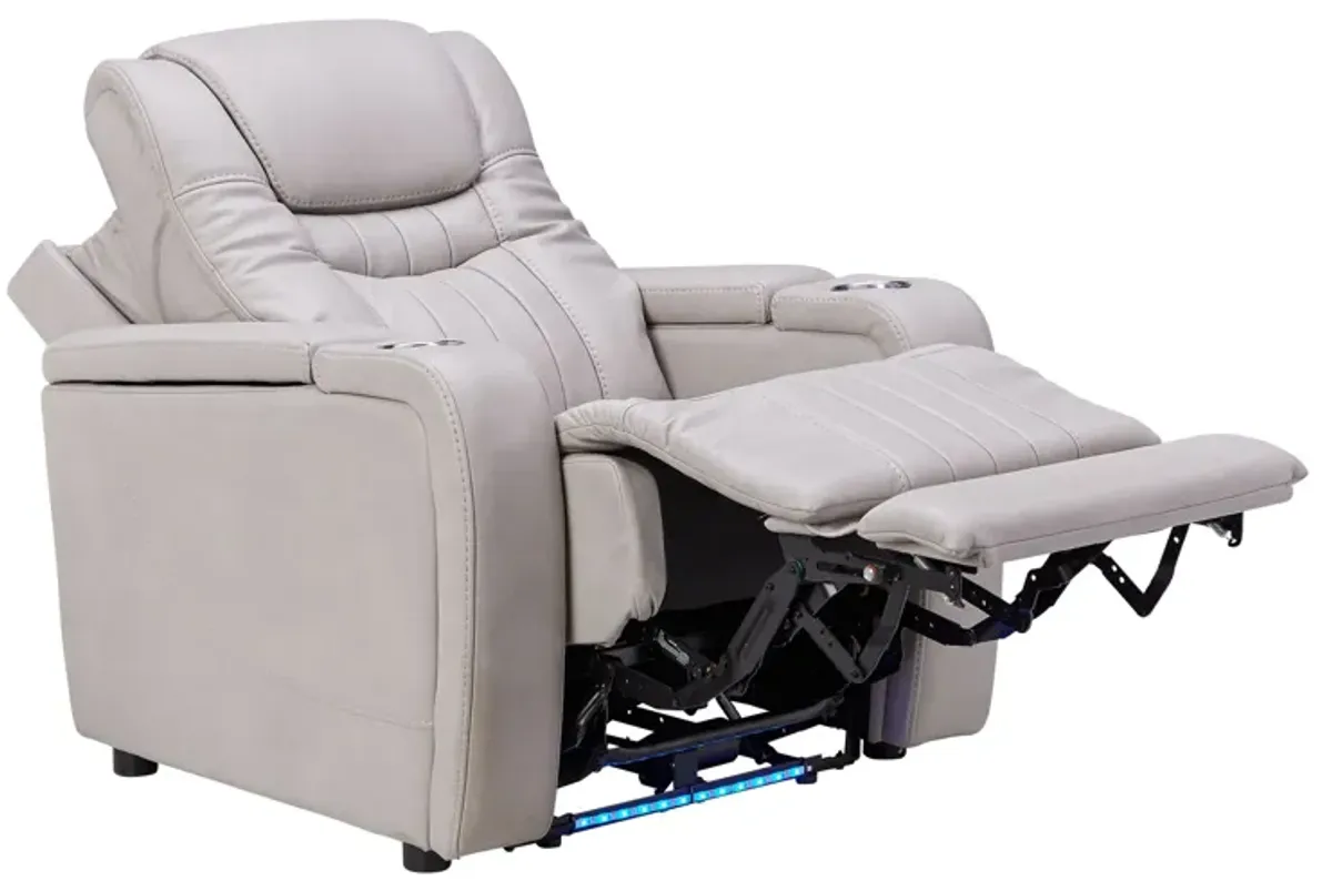 Comet Dove Dual Power Reclining Theater Chair