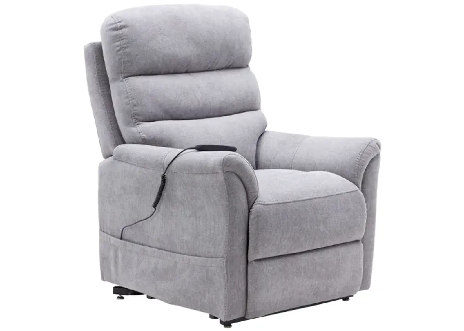 Saginaw Pewter Power Reclining Lift Chair