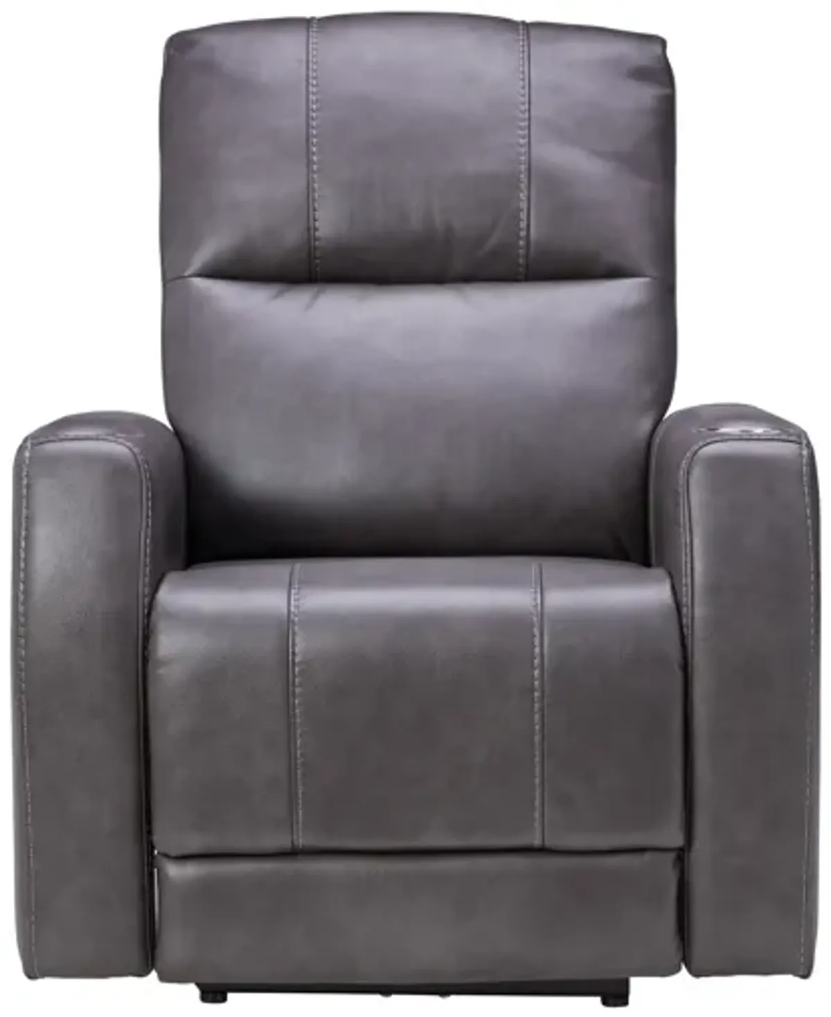 Aries Grey Power Reclining Theater Chair