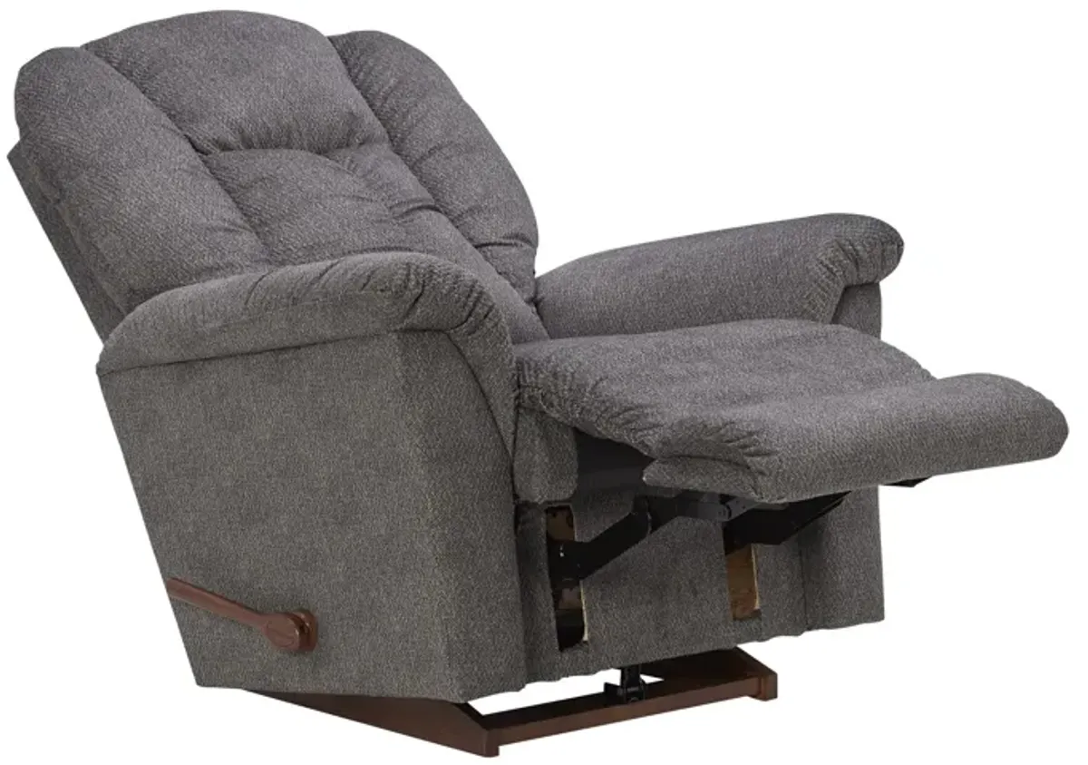 Jasper Silver Rocker Recliner by La-Z-Boy