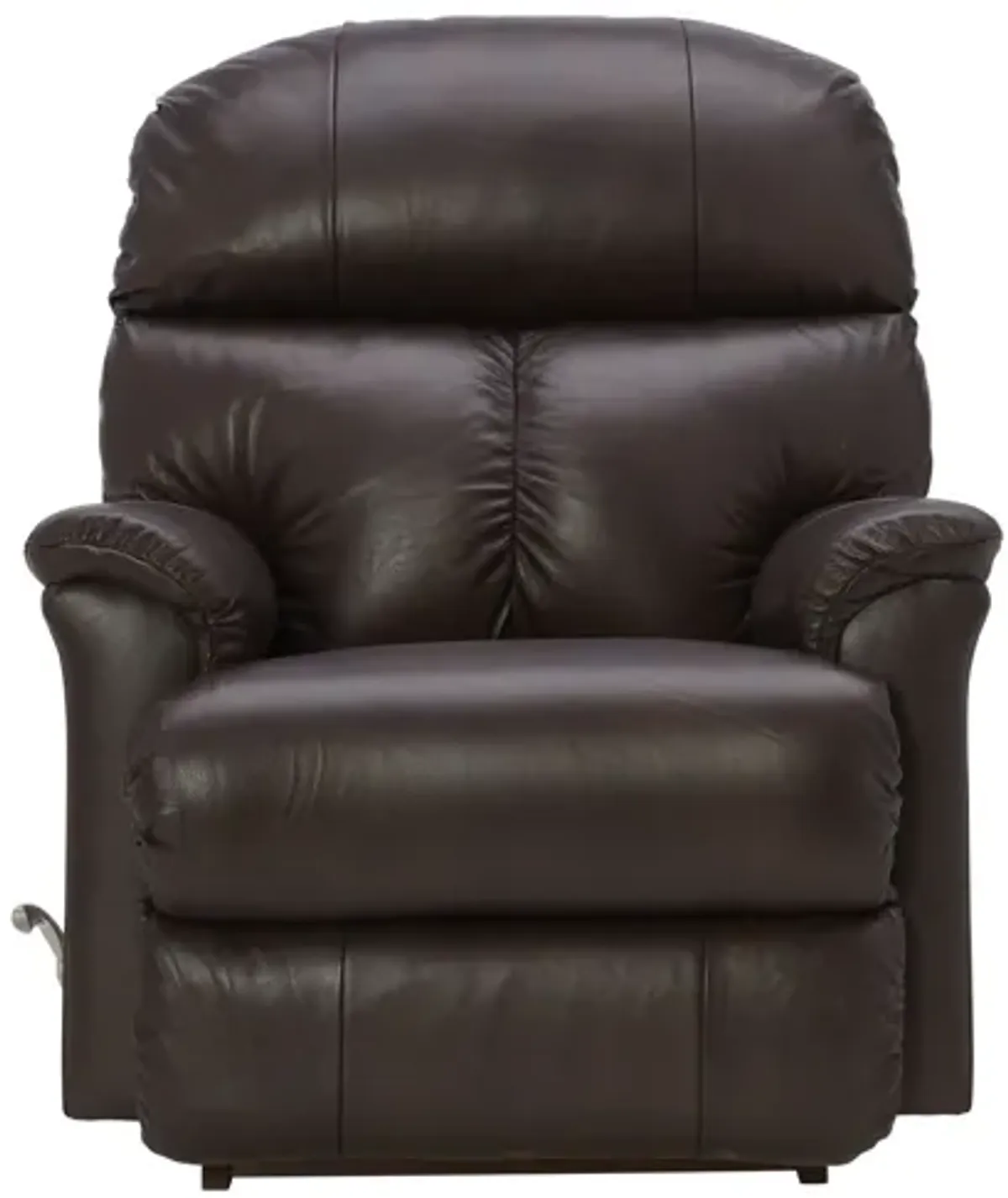 Reed Walnut Leather Rocker Recliner by La-Z-Boy