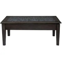 Grey Mosaic Lift-Top Table