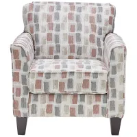 Woodward Coral Accent Chair
