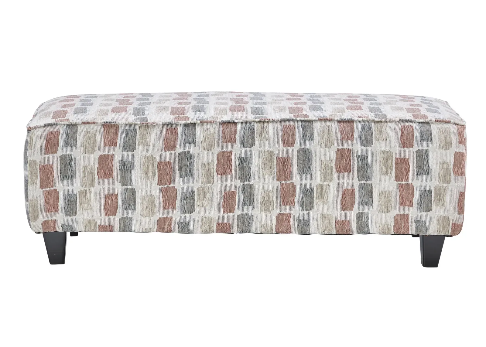 Woodward Coral Cocktail Ottoman