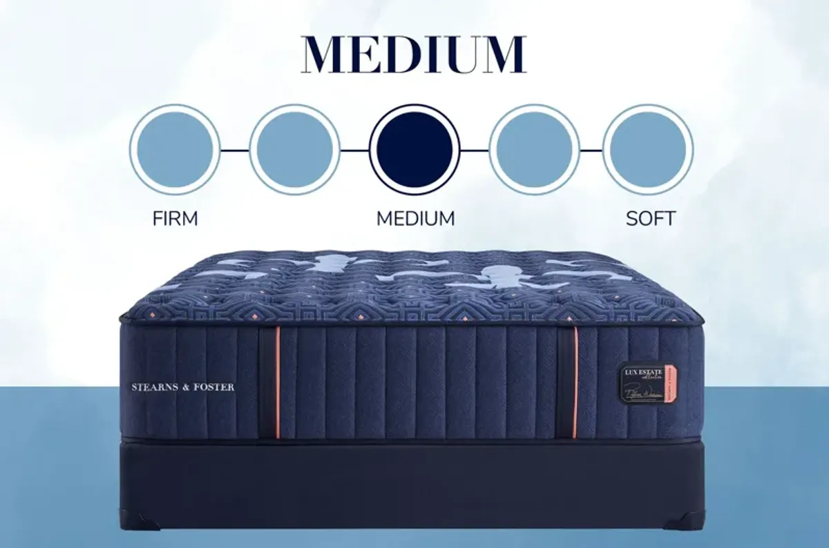 Stearns & Foster Lux Estate Medium Tight Top King 14.5" Mattress